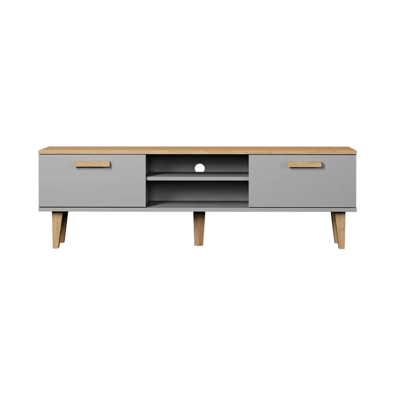 Meuble TV 160 cm Denver - Gris