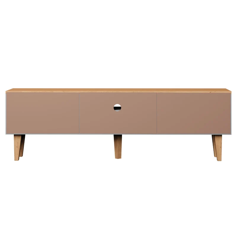 Meuble TV 160 cm Denver - Gris