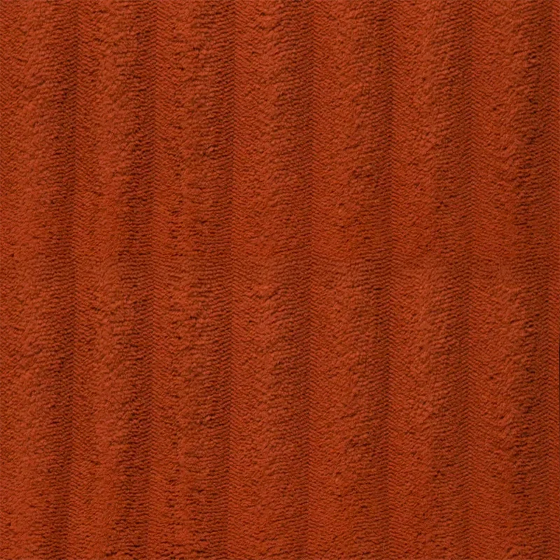 Canapé d'angle droit convertible 3 places avec coffre Ivana Terracotta