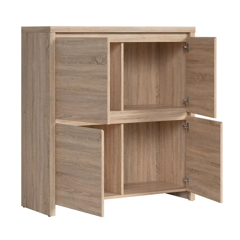 Buffet 4 portes Soren Bois