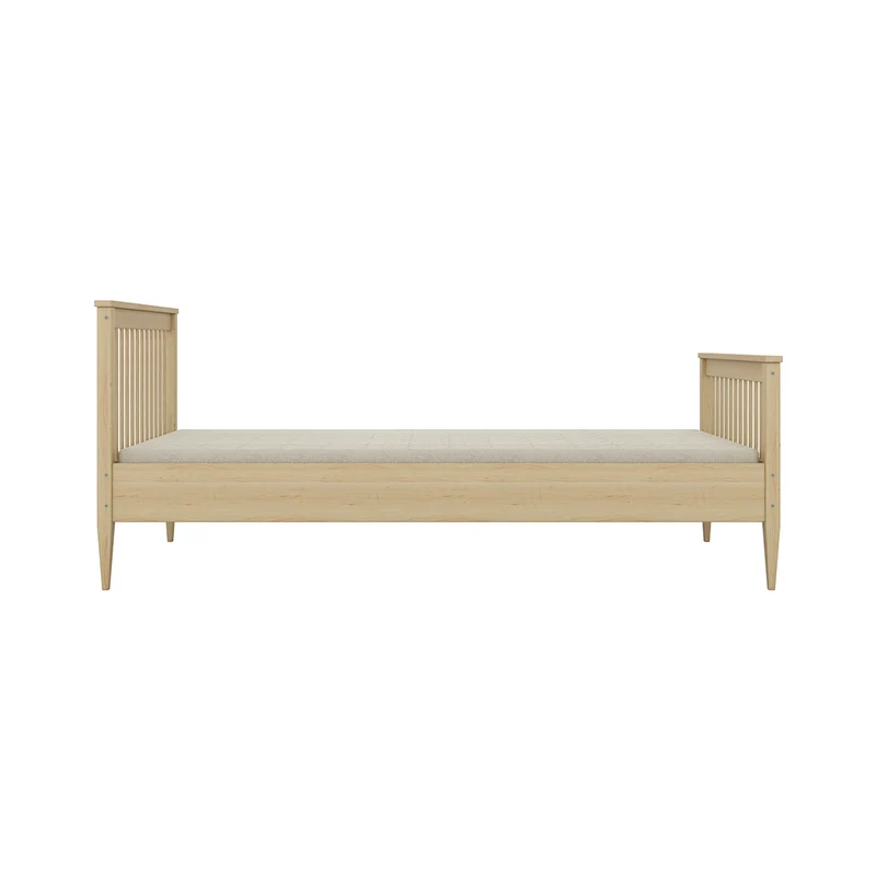 Lit 90x200 sommier inclus Emilia Bois