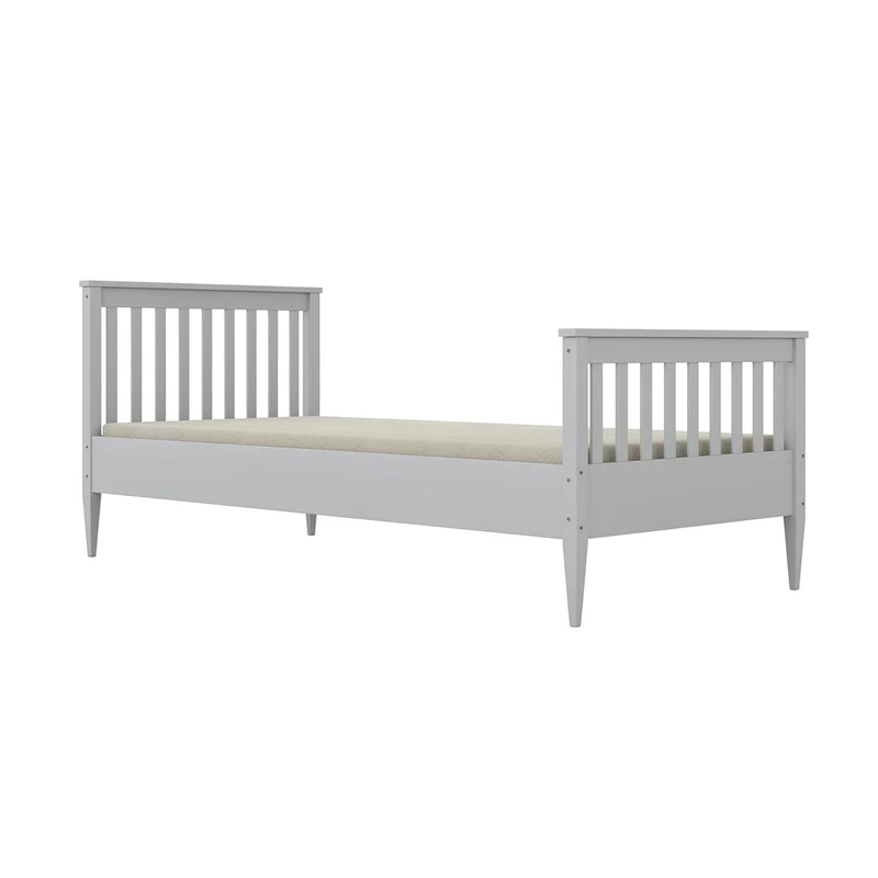 Lit 90x200 sommier inclus Ignas Blanc