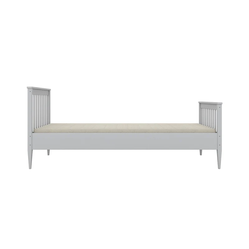 Lit 90x200 sommier inclus Ignas Blanc