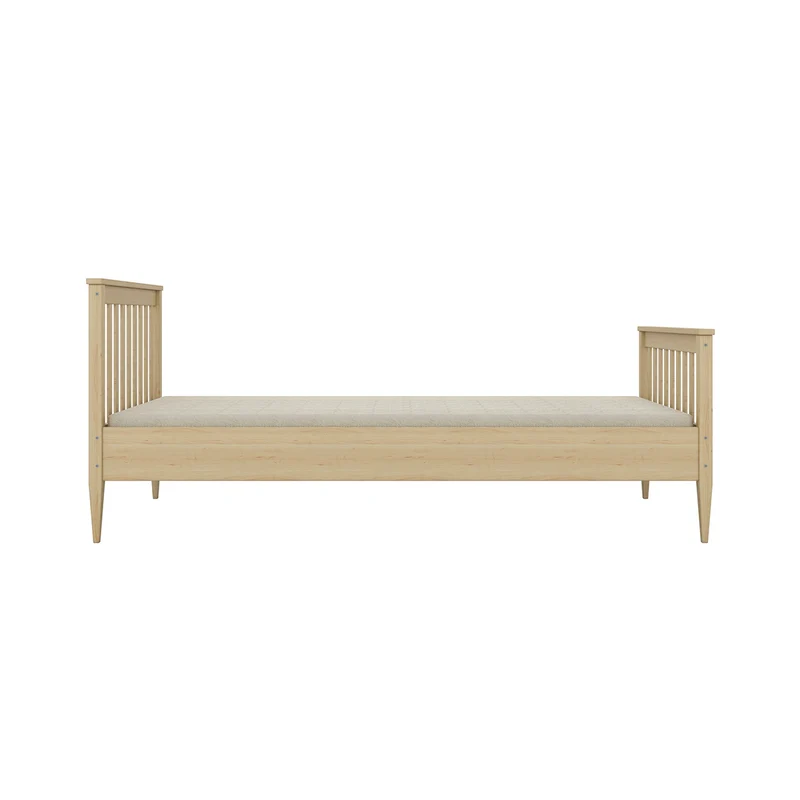 Lit 90x200 sommier inclus Ignas Bois