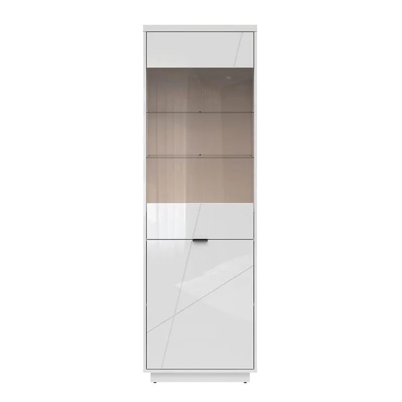 Vitrine 2 portes Sven Blanc