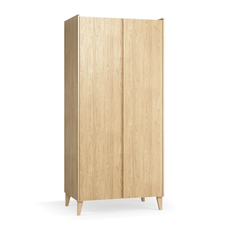 Commode 3 tiroirs et armoire 2 portes Vox Muve Bois