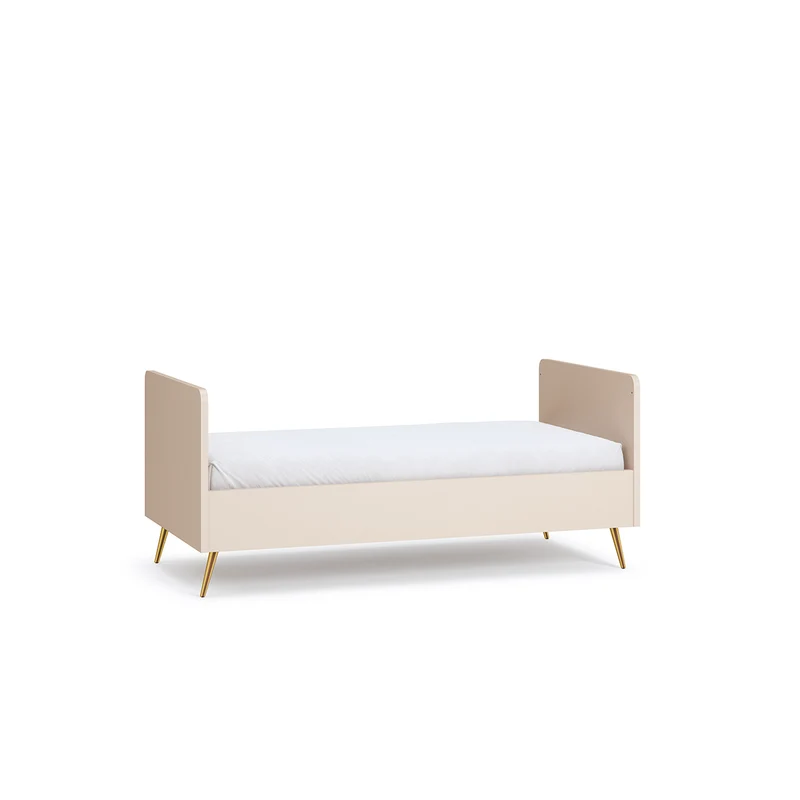 Lit évolutif 70x140 et commode 3 tiroirs Vox Lunea Cachemire