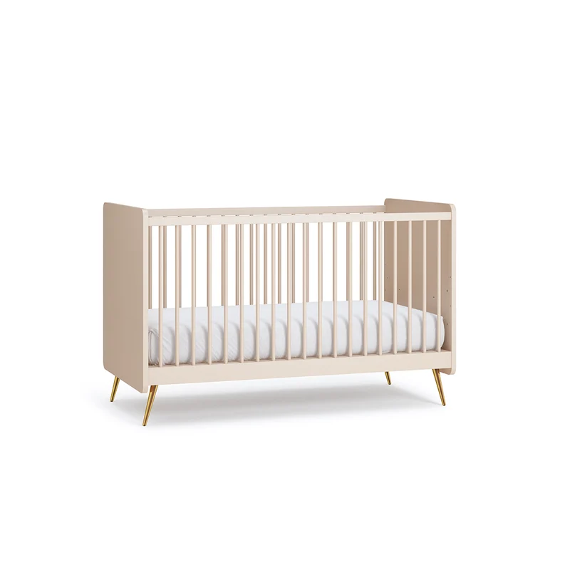 Lit évolutif 70x140 et commode 3 tiroirs Vox Lunea Cachemire