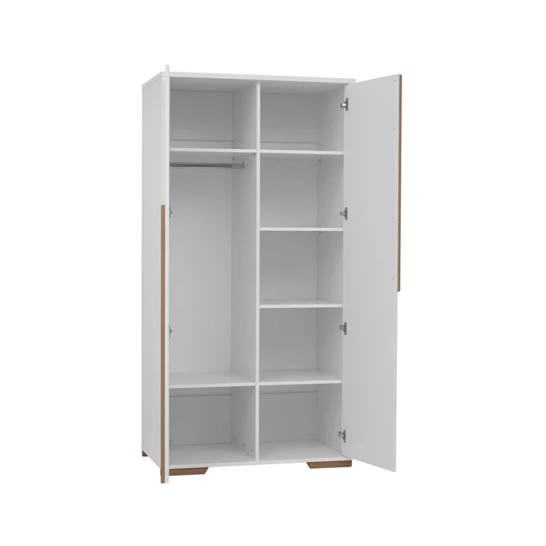 Armoire Pinio Snap Blanc et bois