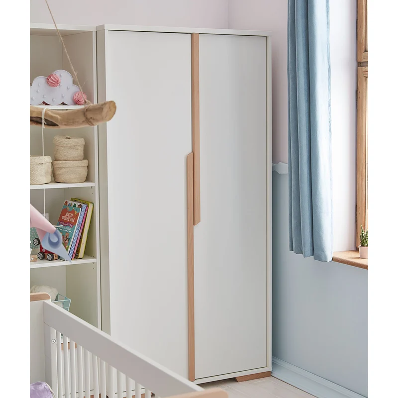 Armoire Pinio Snap Blanc et bois