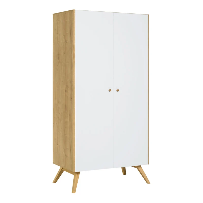 Armoire 2 portes Vox Nature Blanc
