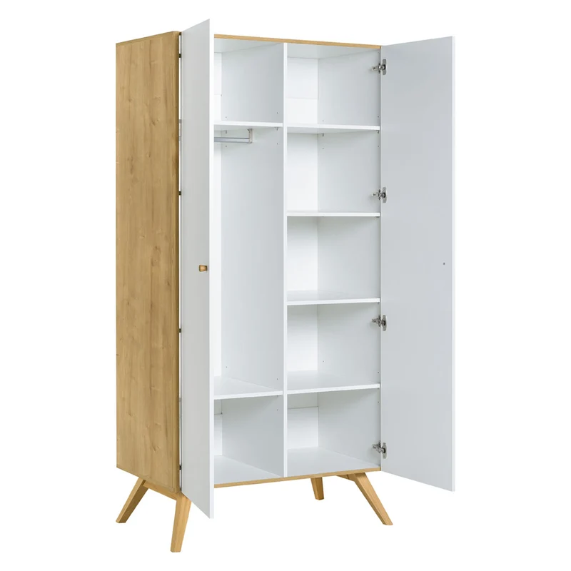 Armoire 2 portes Vox Nature Blanc