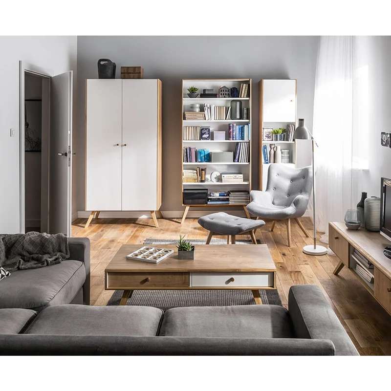 Armoire 2 portes Vox Nature Blanc