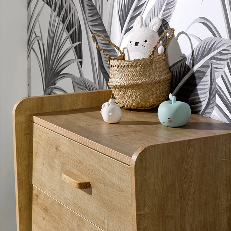 Commode 3 tiroirs petit modèle Maelyne Bois