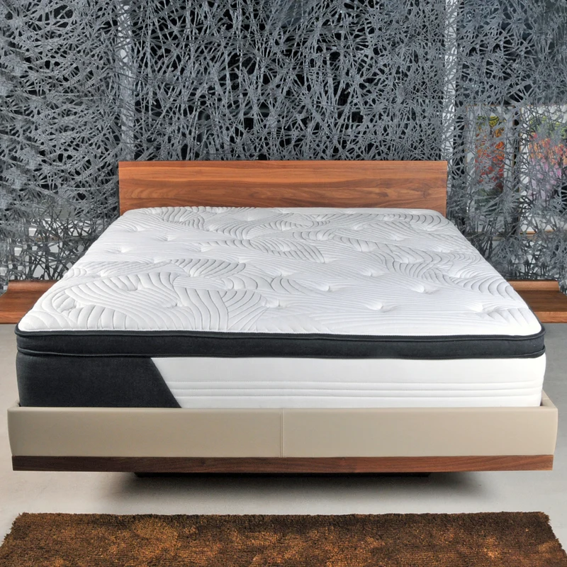 Matelas 140x190 ressorts et mémoire de forme Aurore