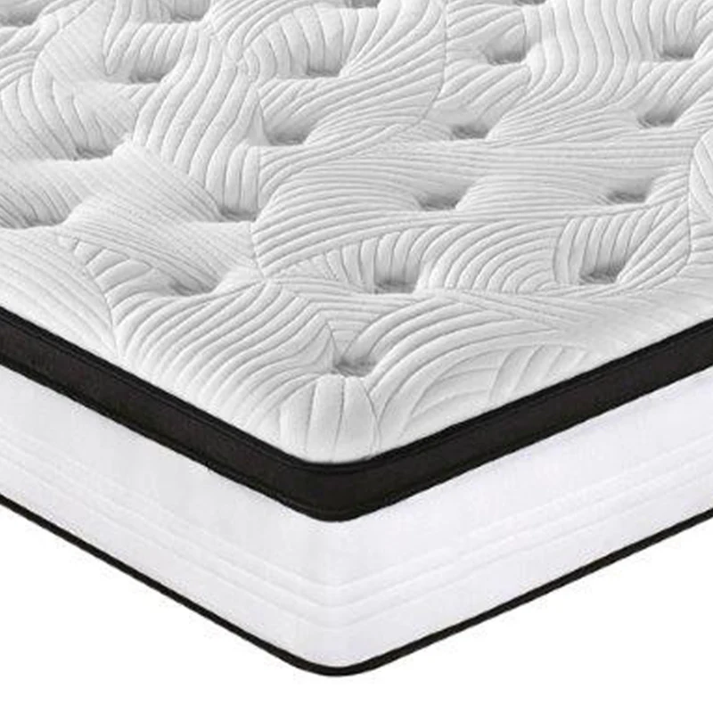 Matelas 160x200 ressorts et mémoire de forme Aurore