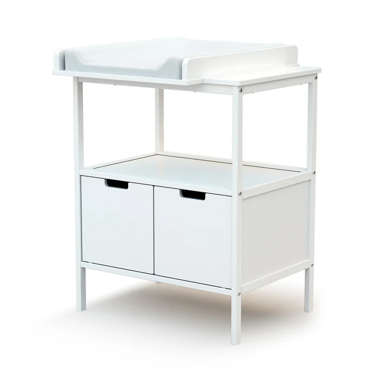 Table à langer 2 portes AT4 Essentiel Blanc