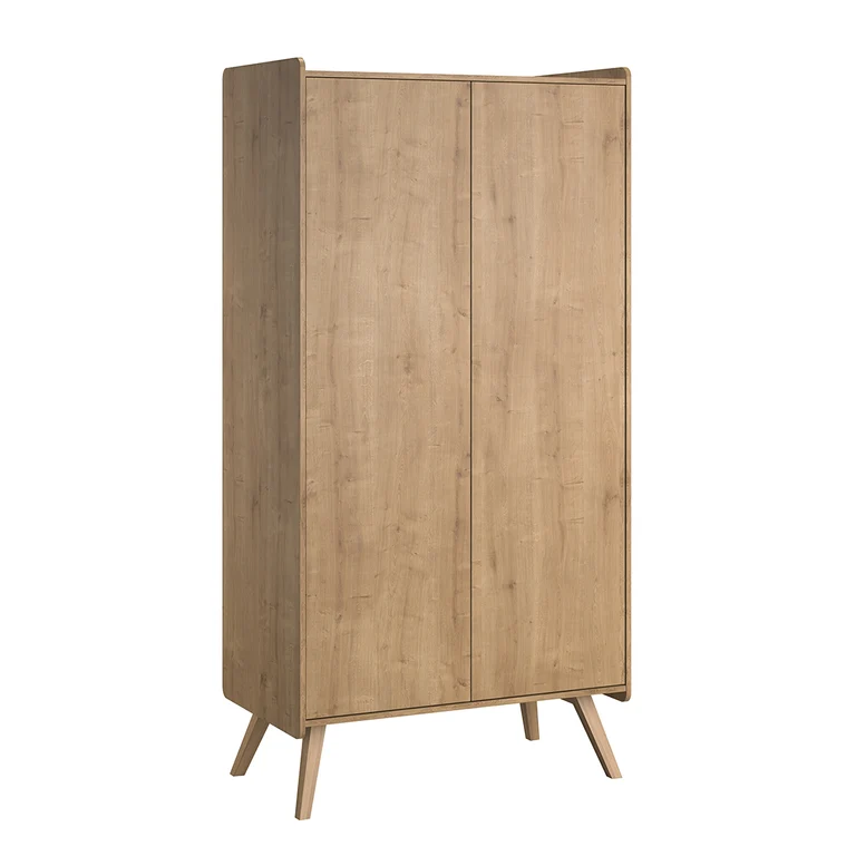 Commode 3 tiroirs et armoire 2 portes Vox Vintage Bois