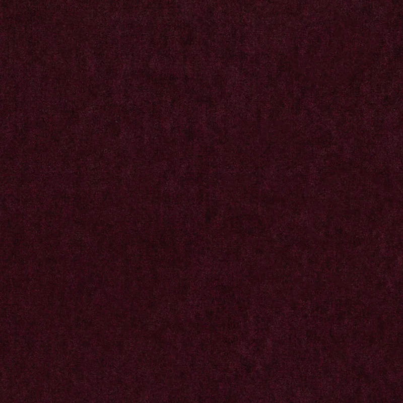 Canapé d'angle convertible droit 4 places Wilson velours Bordeaux
