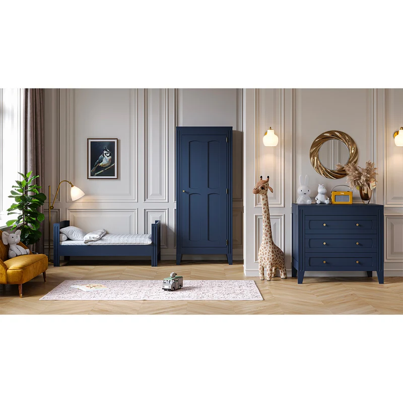 Armoire 1 porte Vox Milenne Bleu