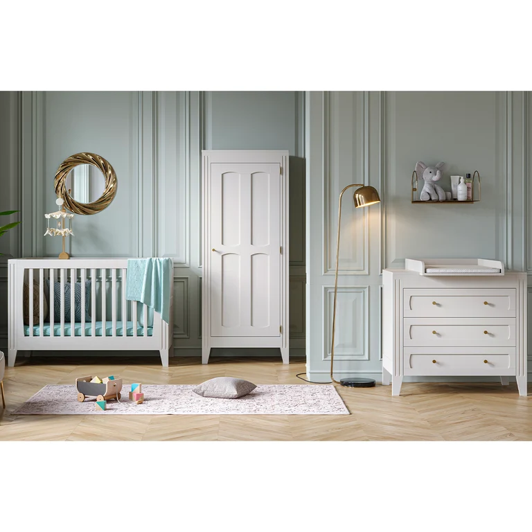 Armoire 1 porte Vox Milenne Blanc