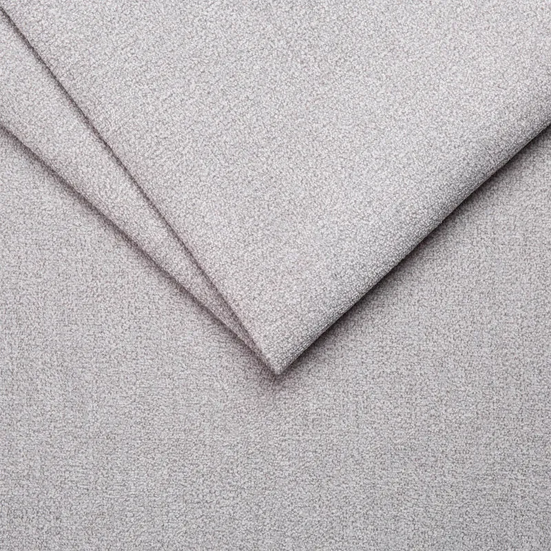 Canapé d'angle convertible droit 4 places avec coffre Jonas Gris clair