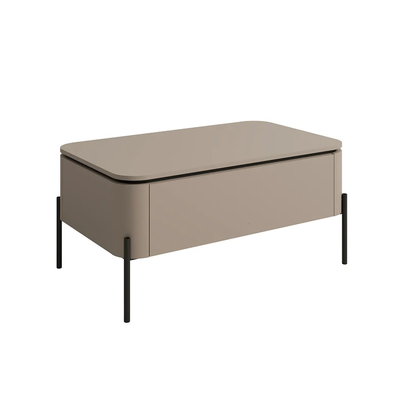 Table basse 1 tiroir Junon Taupe
