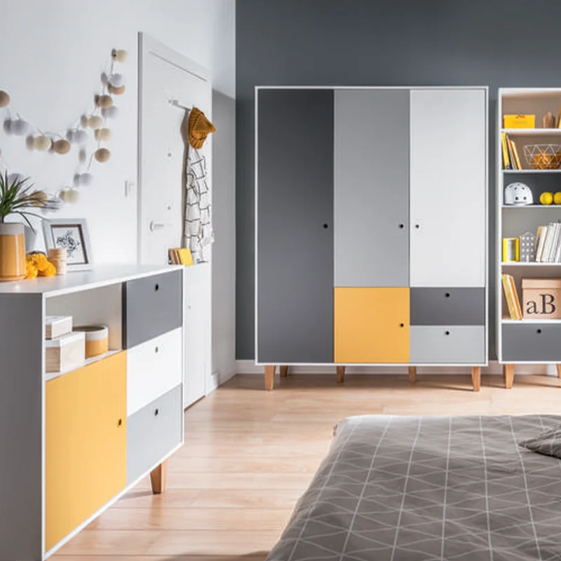 Commode à langer Vox Concept Jaune