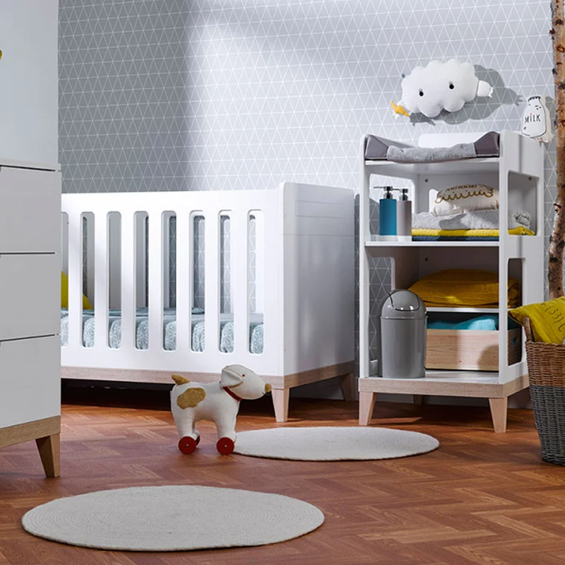Table à langer Bébé Provence Evidence Blanc Hêtre