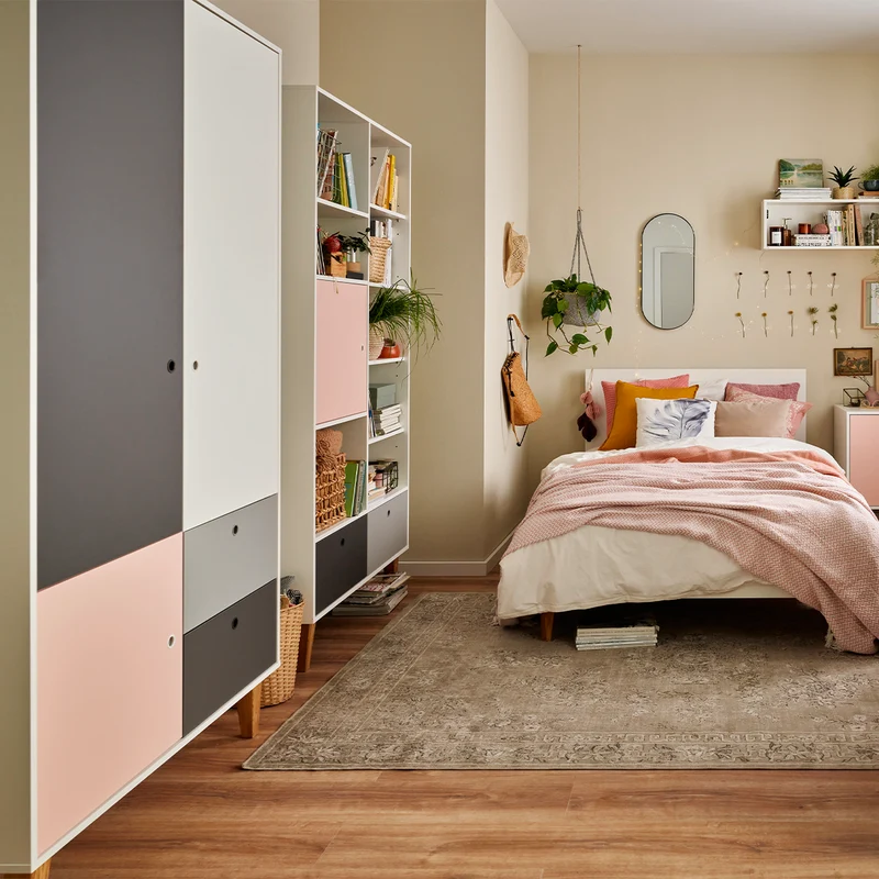 Armoire Vox Concept Rose