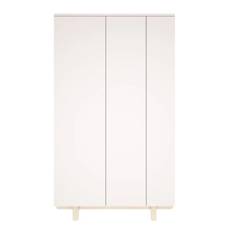 Armoire 2 portes Wood Luck Romy - Blanc