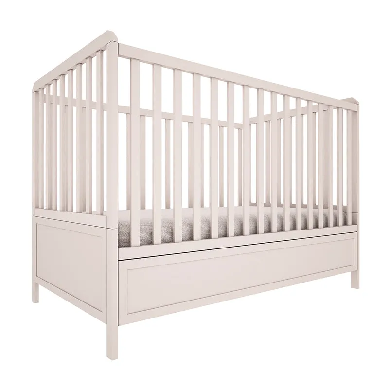 Lit évolutif 70x140 et commode 4 tiroirs Wood Luck Gabriel - Cachemire