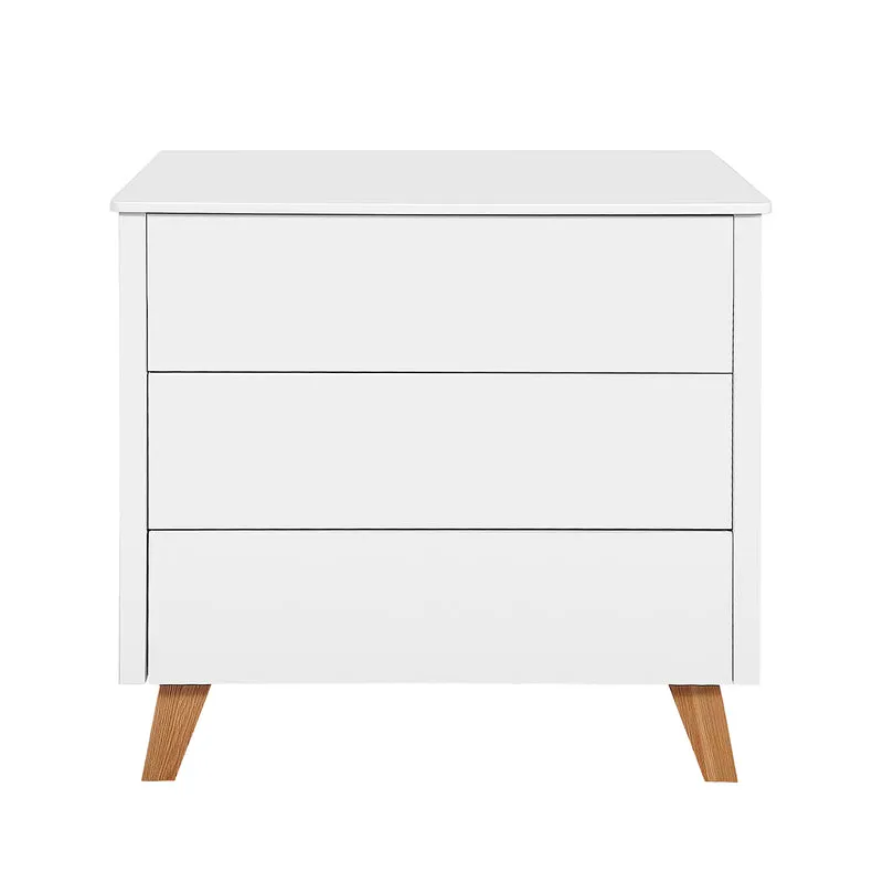 Commode 3 tiroirs Novelies Zara Blanc