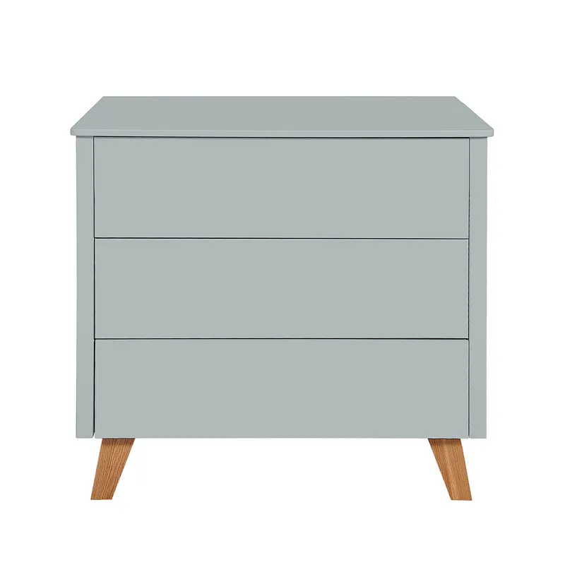 Commode 3 tiroirs Novelies Zara Gris