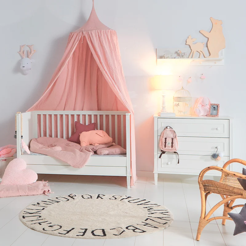 Lit évolutif 70x140 et commode 3 tiroirs Novelies Bianka Blanc
