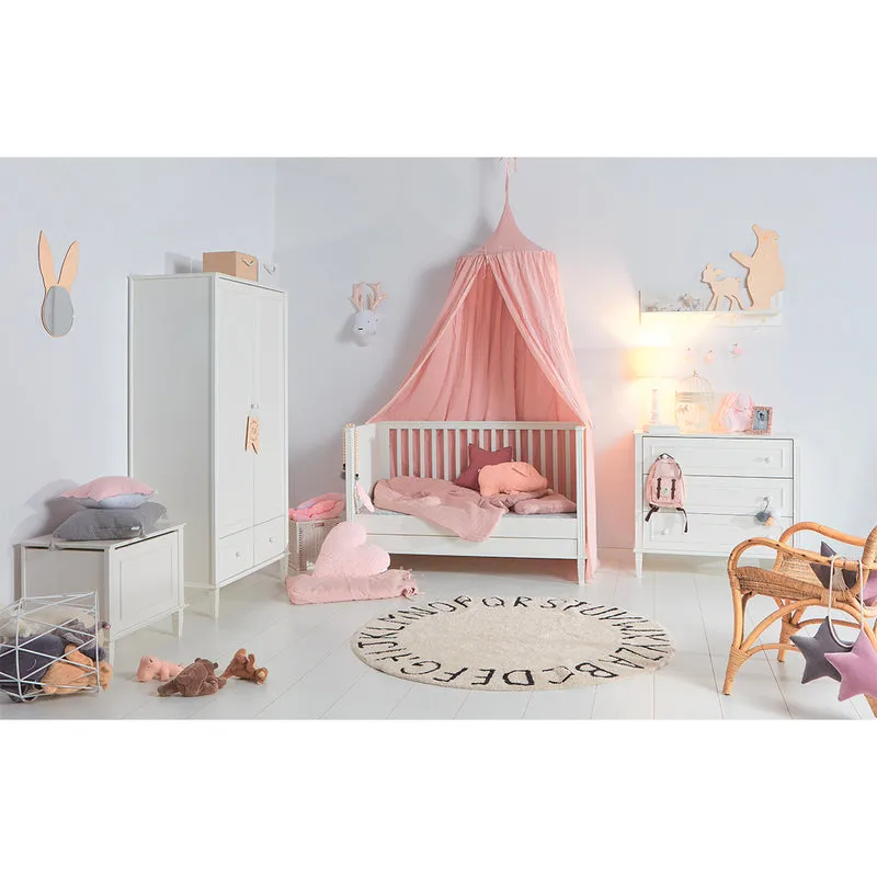 Commode 3 tiroirs Novelies Bianka Blanc