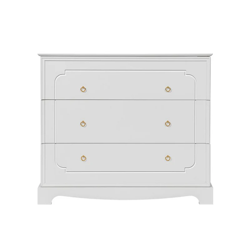 Commode 3 tiroirs Bellamy Royal - Blanc