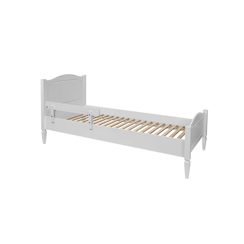 Lit 90x200 sommier inclus Bellamy Royal - Blanc