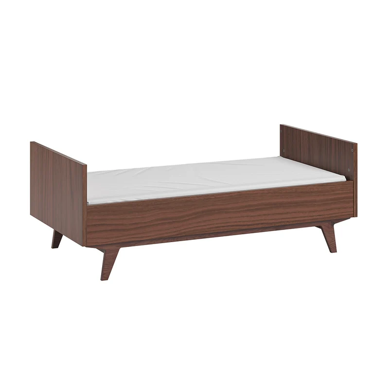 Lit évolutif 70x140 et commode 3 tiroirs Vox Mid - Bois
