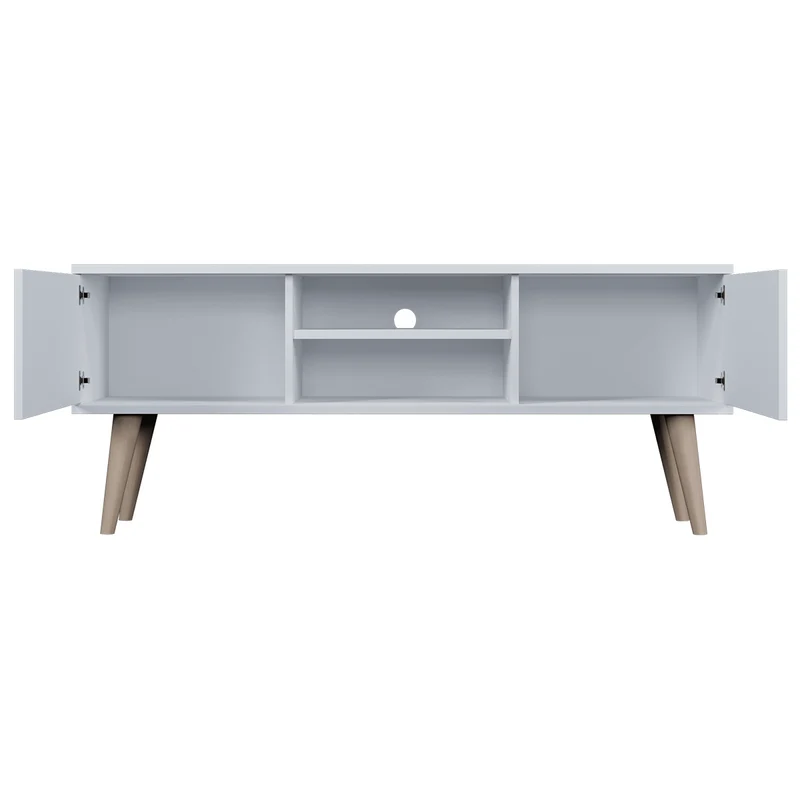 Meuble TV 120 cm Toronto - Blanc