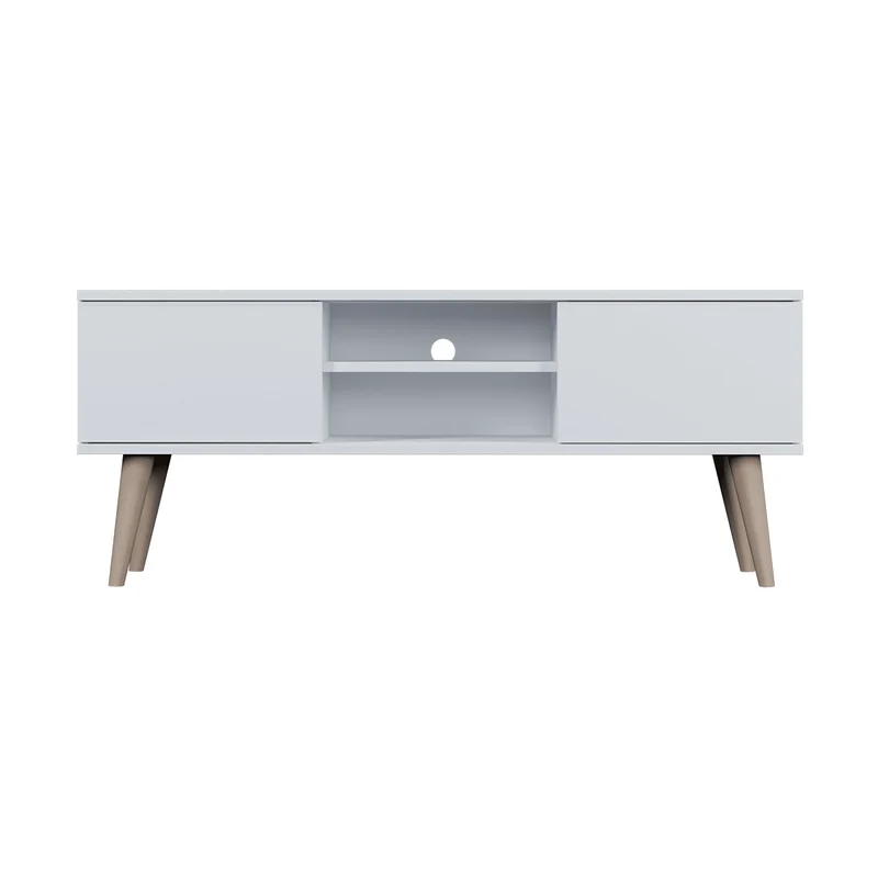 Meuble TV 120 cm Toronto - Blanc