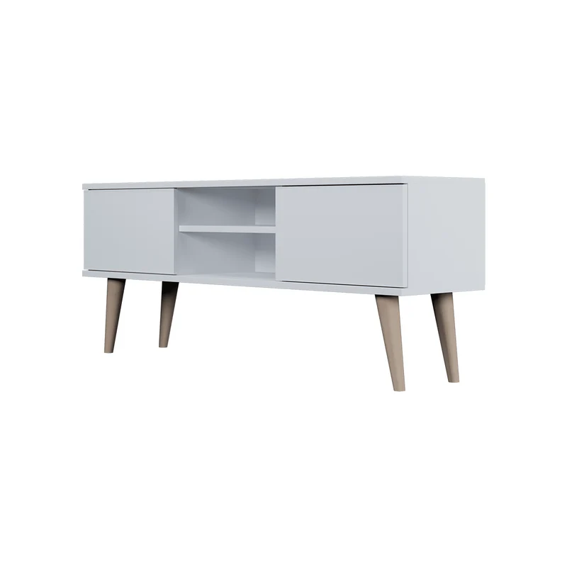 Meuble TV 120 cm Toronto - Blanc