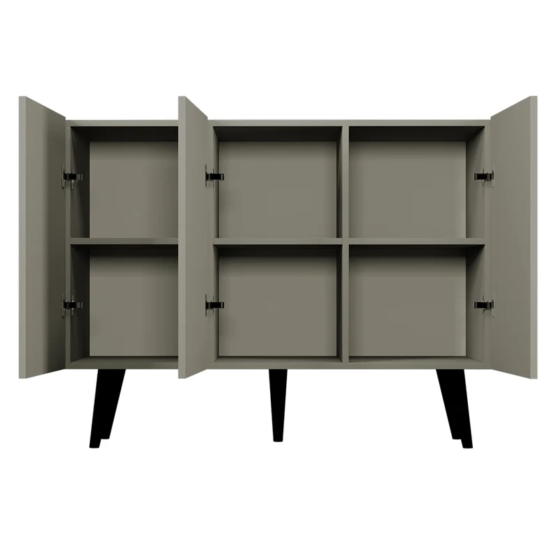 Buffet 3 portes Toronto - Gris
