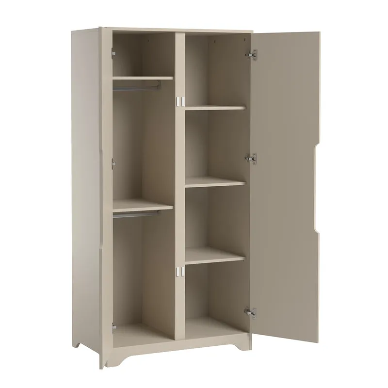 Armoire 2 portes Vox Ova Beige