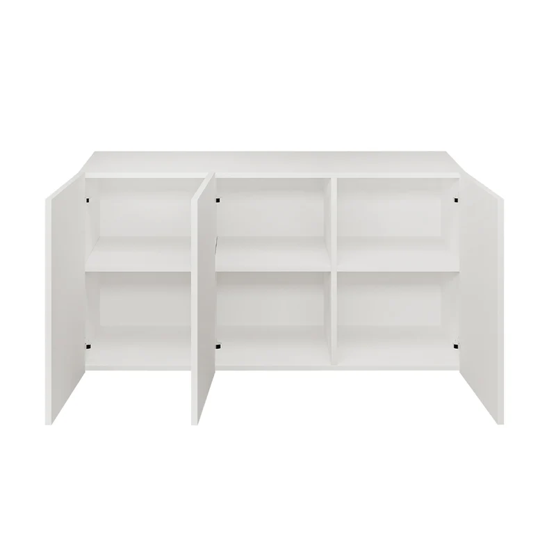 Buffet mural 3 portes Idao Blanc
