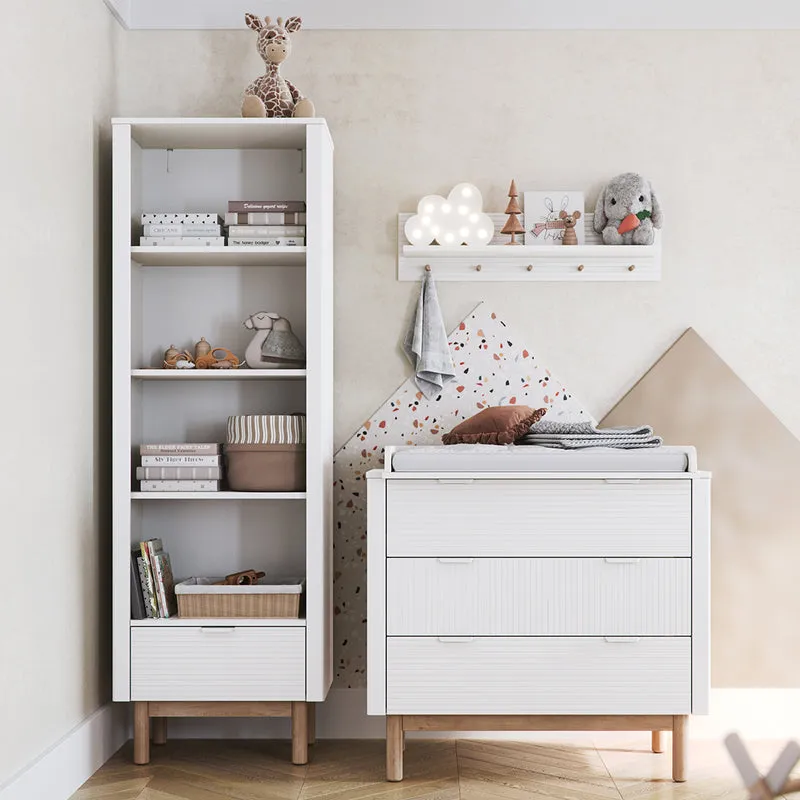 Commode 3 tiroirs Pinio Miloo Blanc