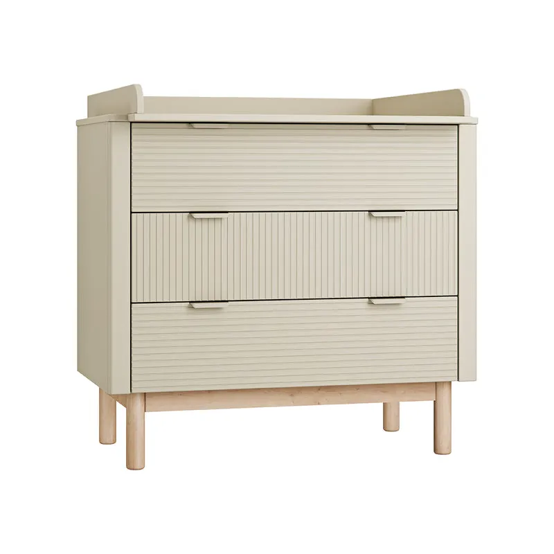 Commode 3 tiroirs Pinio Miloo Champagne