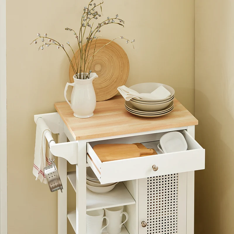 SoBuy FKW96-II-WN Desserte Roulant Buffet Meuble de Rangement Cuisine