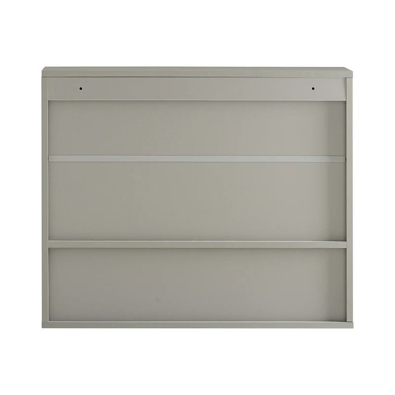 SoBuy BZR134-NG Armoire Murale de Salle de Bain avec Miroir, Meuble de Toilette Suspendue Placard de Rangement
