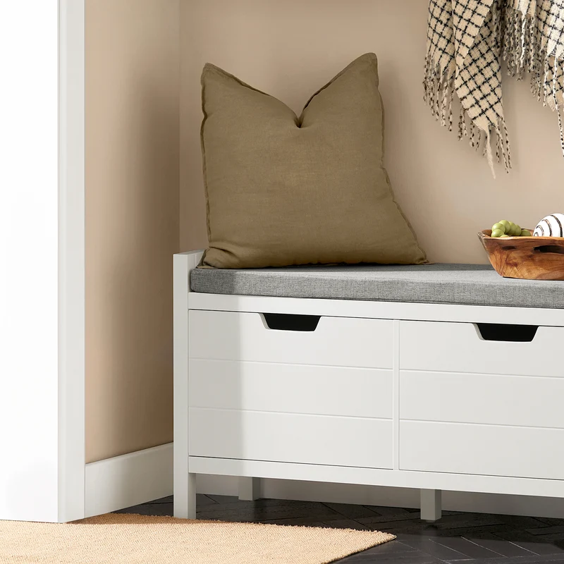 SoBuy FSR63-W Banc de Rangement Commode à Chaussure
